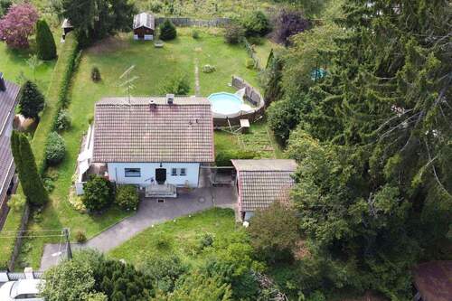 Luftaufnahme Gesamtgrundstück - 5 Zimmer Einfamilienhaus zum Kaufen in Gauting