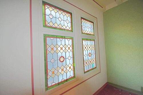 Buntglasfenster Treppenhaus - 