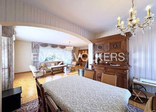 Originalbild Esszimmer EG mit Blick ins Wohnzimmer - 