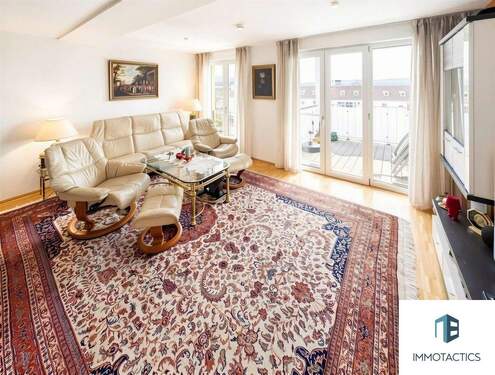 Wohnzimmer - 3 Zimmer Etagenwohnung zum Kaufen in Bad Kreuznach