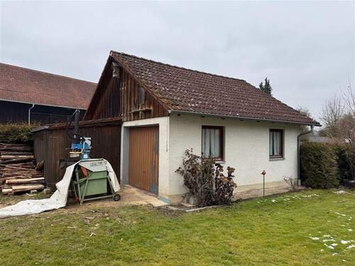 Doppelgarage-Gartenseite - 