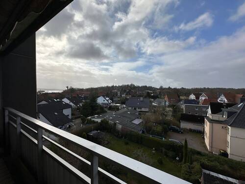 Ausblick d. Loggia Süden - Etagenwohnung mit 49,00 m&sup2; in Eckernförde zum Kaufen