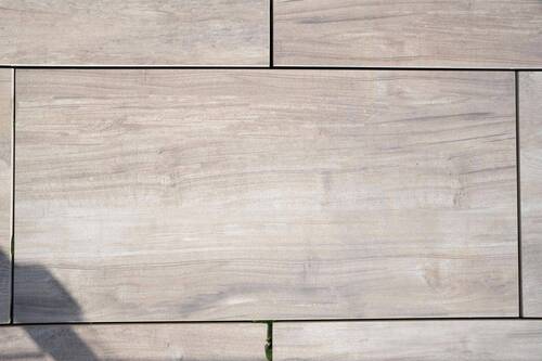 Detail Fliesenbelag Dachterras - 