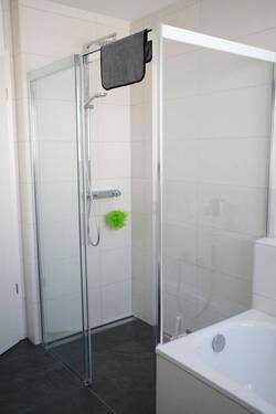 Detail begehbare Dusche - 