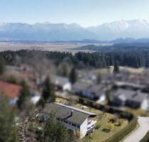 Großes sonniges Anwesen mit traumhaften Gebirgsblick in Murnau
