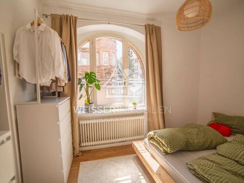 Schlafzimmer - Etagenwohnung mit 60,00 m&sup2; in Fürth zur Miete