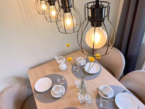 Der ansprechende Essbereich - 