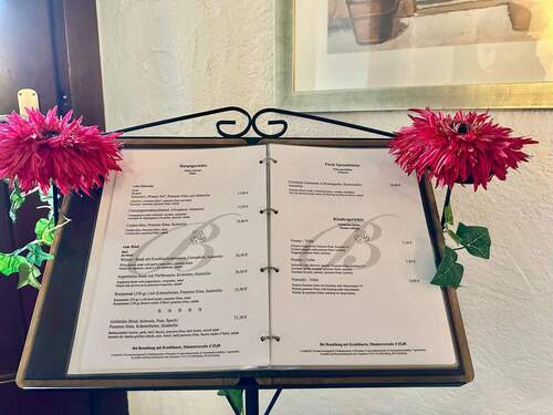 Speisekarte Beller - 