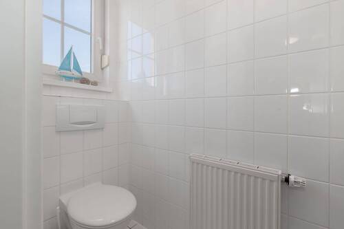 Das praktische WC am Schlafzimmer - 