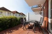Die idyllische West-Terrasse - 