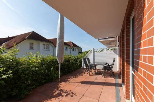 Die grüne und gepflegte Terrasse - 