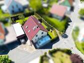 Luftbild - 5 Zimmer Mehrfamilienhaus, Wohnhaus zum Kaufen in Grimma