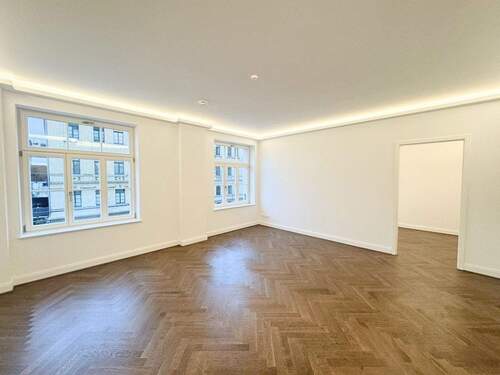 Wohnen & Essen - Jetzt aber! + Ruhiger Erstbezug in Gohlis + Parkett + Fußbodenheizung + Wanne & Dusche + LED-Licht