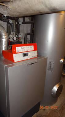 Gas-Solarthermie-Anlage - 