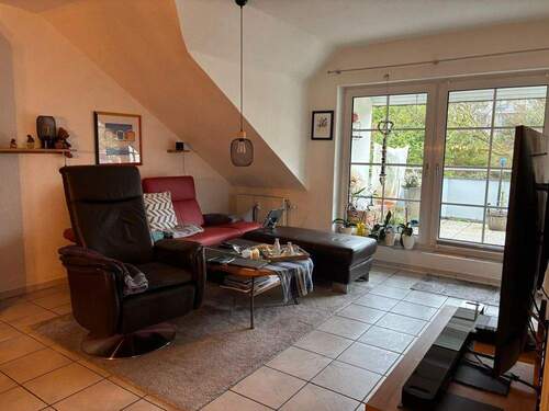 Wohnzimmer - Etagenwohnung mit 60,00 m&sup2; in Hagen zum Kaufen