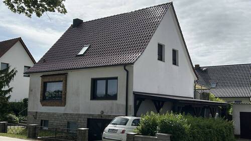 Ansicht Straßenseite - 5 Zimmer Einfamilienhaus zum Kaufen in Groß Wüstenfelde