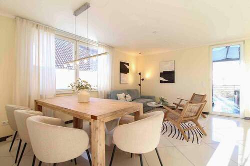 Wohnzimmer - Etagenwohnung mit 112,00 m&sup2; in Gütersloh zum Kaufen