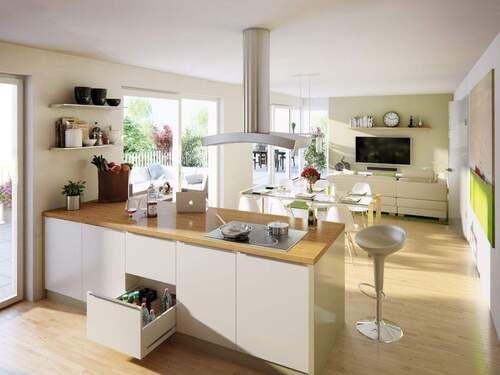 Innenvisualisierung - Friedrichspark - Haus A5: Traumwohnung mit großer Dachterrasse, Weitblick, 2 moderne Tageslichtbäder, barriererfrei n...