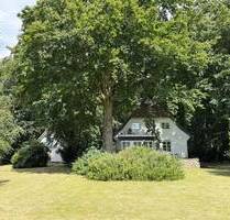 Reetgedecktes Landhaus mitten im Grünen in Lübeck – Blankensee!