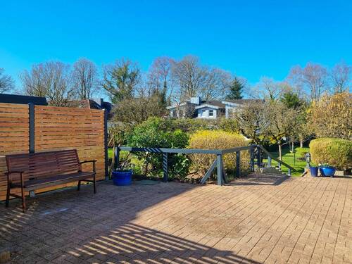 Ihre Terrasse in Ahrensburg - Einfamilienhaus mit 149,00 m&sup2; in AHRENSBURG - WALDGUT HAGEN zum Kaufen
