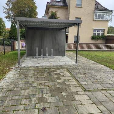 Fahrradunterstand f. Besucher - 