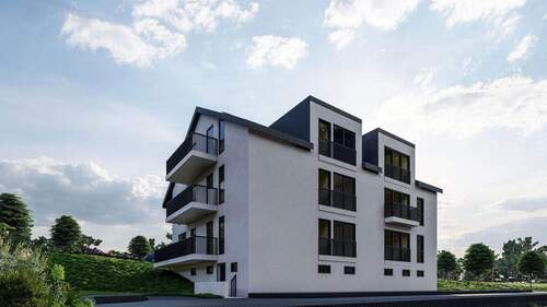 Ansicht Straße - 3 Zimmer Etagenwohnung in Ingersheim
