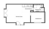 Grundriss rechte Wohnung - 