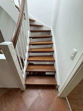 Treppe ins Dachgeschoss - 
