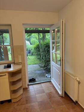 Tür in den Garten - 