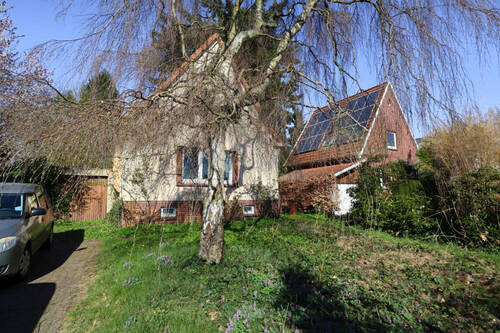 Blick aufs Haus - 