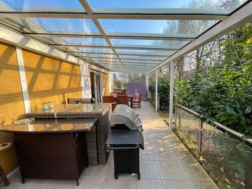 Terrasse - 5 Zimmer Etagenwohnung in Hamburg