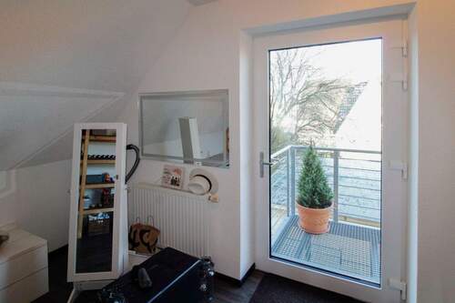 Vollglastür Eingang OG. - 