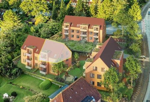 Lage ETW 13 - DOMSTAG27 - ETW 13 Haus 2 - 518.000,00 EUR Kaufpreis, ca.  80,40 m² Wohnfläche