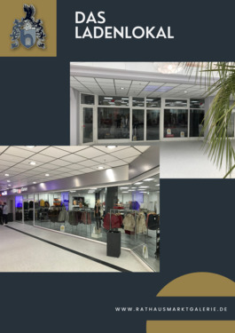 Das Ladenlokal - 1-A-Toplage Ladenlokal mit 214 m² in Shopping Mall 41747 Viersen