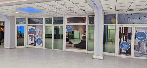 Schaufensterfront in der Galerie - Gewerbeobjekt (Büro, Produktion, Verkauf) zur Miete in Viersen