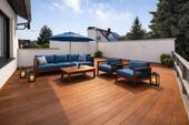 Gestaltungsvorschlag Dachterrasse - KI-generiert - 