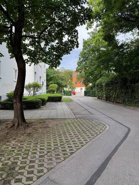 Gehweg zur Wohnung - 