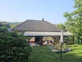 Garten, überdachte Terrasse - 