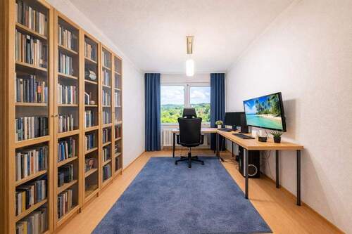 Büro virtuell möbliert - 