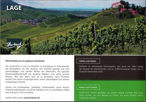 Lagebeschreibung - Grundstück in Durbach zum Kaufen