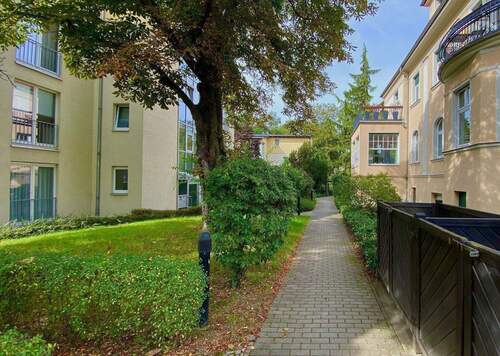 Blick in die Wohnanlage - 