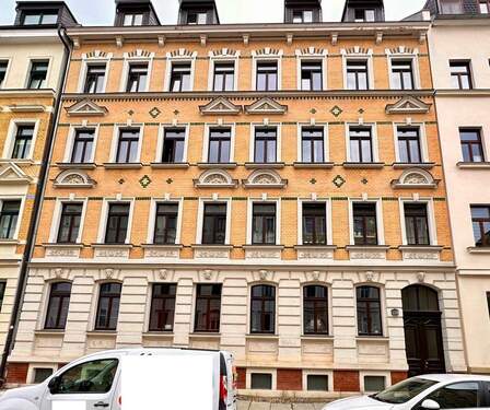 Hausansicht - Vermietete 2-Zimmer-Wohnung mit Balkon und praktischem Grundriss