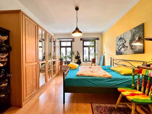 Schlafzimmer - 2 Zimmer Etagenwohnung in Leipzig