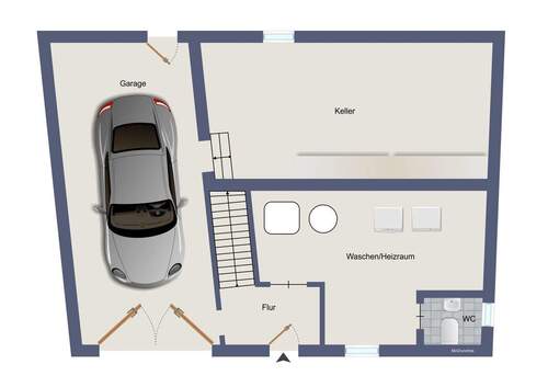 Haus 1 - Erdgeschoss - 