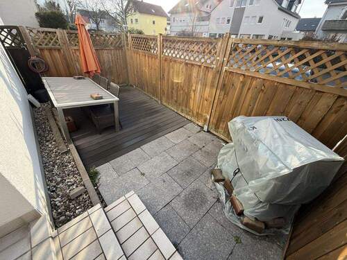 Terrasse - Etagenwohnung mit 102,00 m&sup2; in Hirschberg an der Bergstraße / Leutershausen zum Kaufen