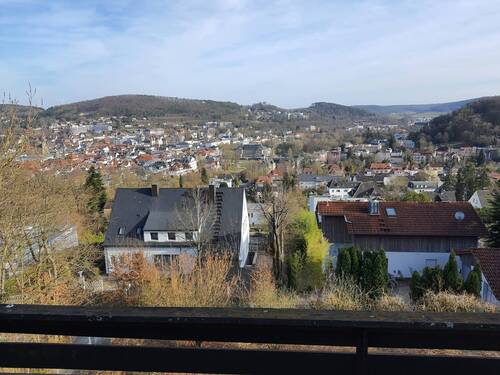 OG Ostterrasse Ausblick - 8 Zimmer Einfamilienhaus in Bad Kissingen