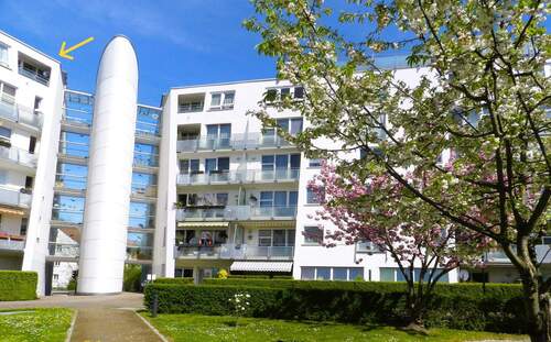 Blick vom Innenhof aus - 