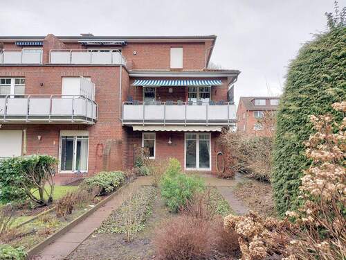 Rückansicht - 3 Zimmer Etagenwohnung zum Kaufen in Syke