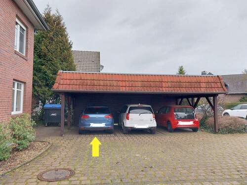 Carportstellplatz - 3 Zimmer Etagenwohnung in Syke