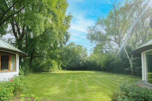 Garten visualisiert - Grundstück zum Kaufen in Düsseldorf